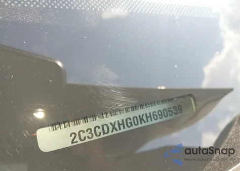 2019 Dodge Charger Gt Rwd from USA, damaged, VIN 2C3CDXHG0KH690539